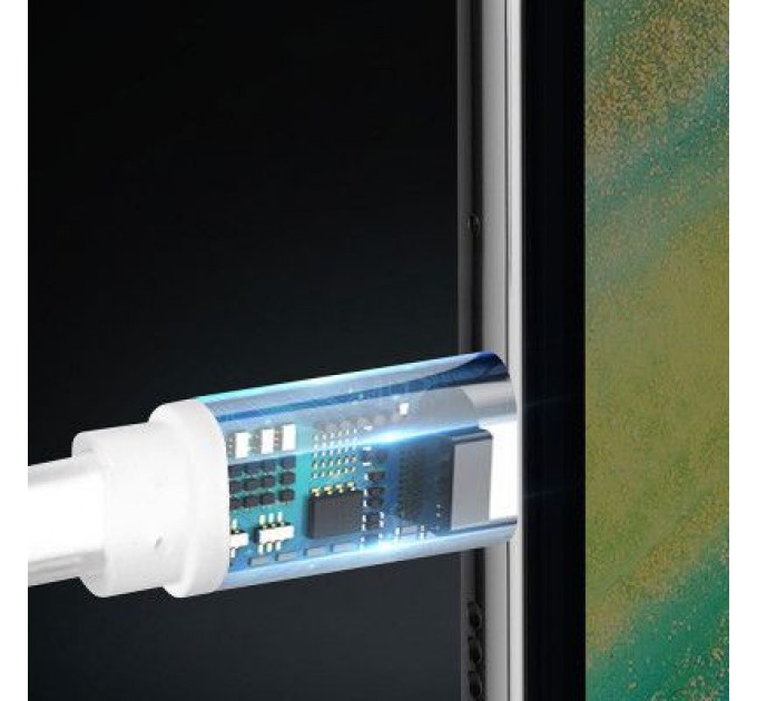 ColorWay Дата кабель USB 2.0 AM to Lightning 0.25m white ColorWay (CW-CBUM-LM25W)