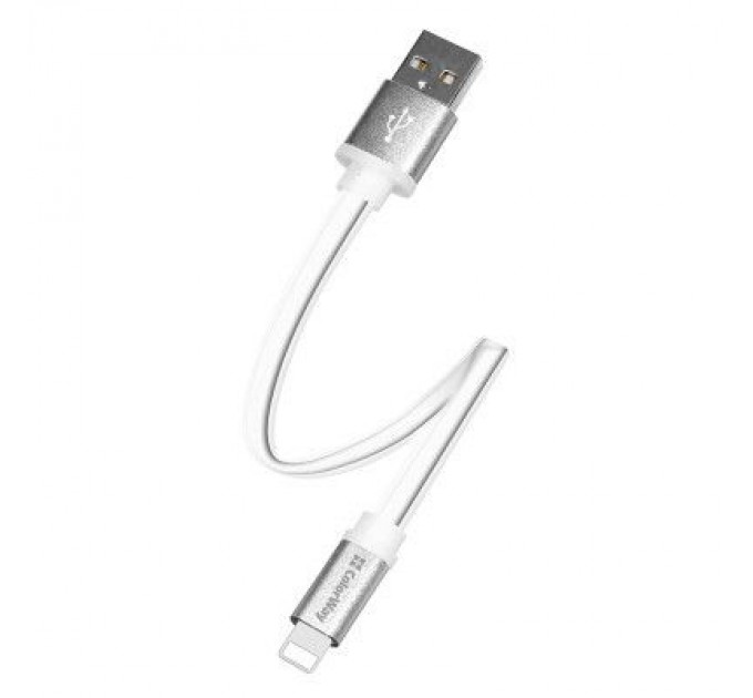 ColorWay Дата кабель USB 2.0 AM to Lightning 0.25m white ColorWay (CW-CBUM-LM25W)