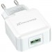 Grand-X Зарядний пристрій Grand-X USB 5V 2,1A White + cable USB -> micro USB, Cu (CH-03UMW)