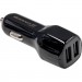 Grand-X Зарядний пристрій Grand-X car 2,1A, 12-24V, Black 2USB 5V/2.1A (CH-26)