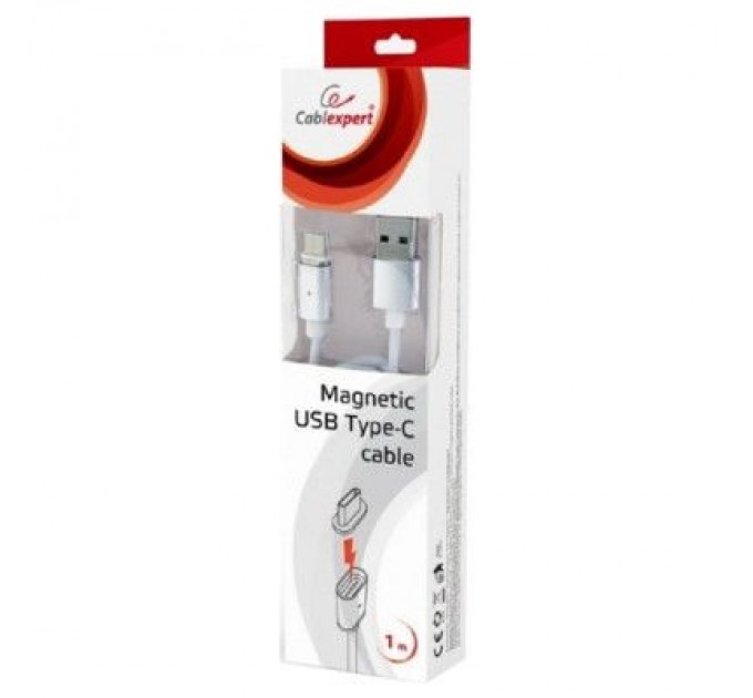 Cablexpert Дата кабель USB 2.0 AM to Type-C 1.0m magnet Cablexpert (CC-USB2-AMUCMM-1M)