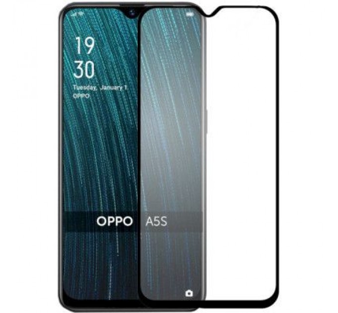 MakeFuture Скло захисне MakeFuture Full Cover Full Glue Oppo A5s (MGF-OPA5S)