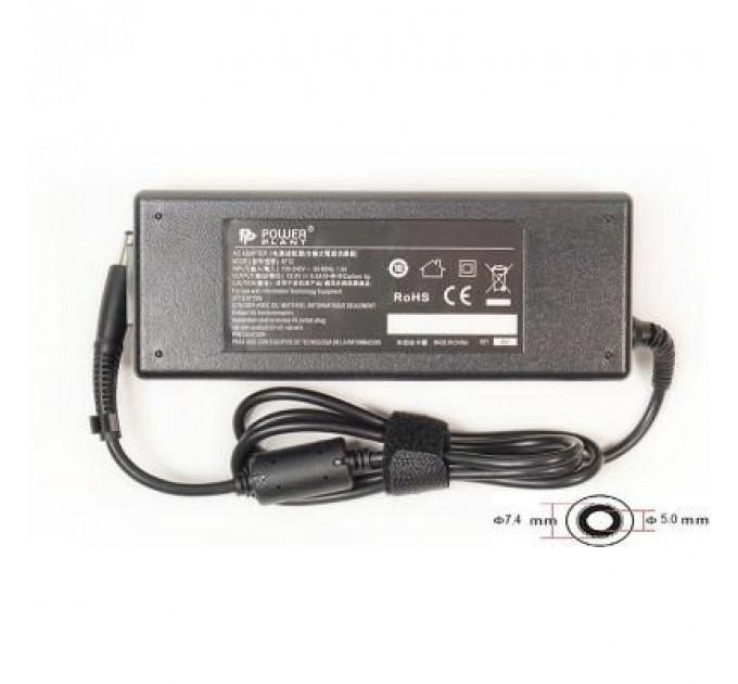 Блок живлення до ноутбуку PowerPlant HP 220V, 18.5V 120W 6.5A (7.4*5.0) (HP120E7450)