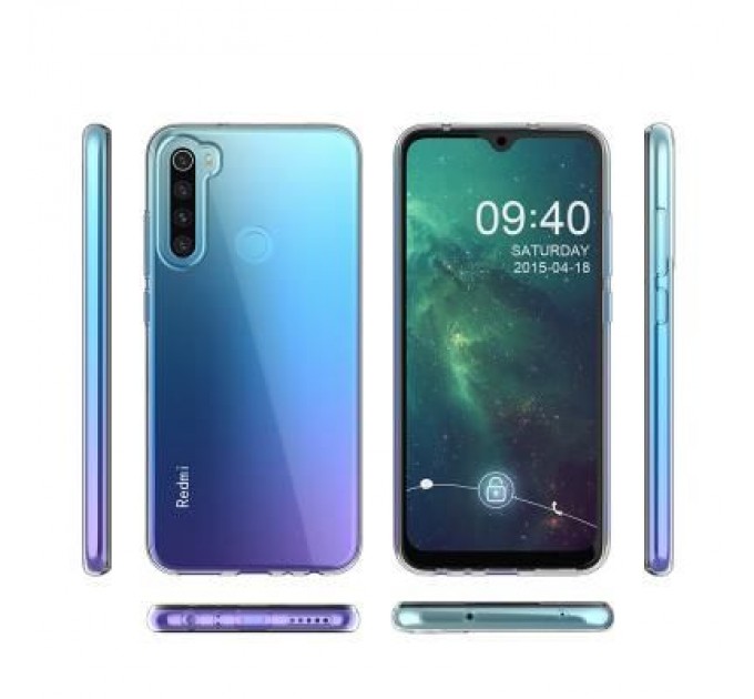 BeCover Чохол до мобільного телефона BeCover Xiaomi Redmi Note 8T Transparancy (704543)