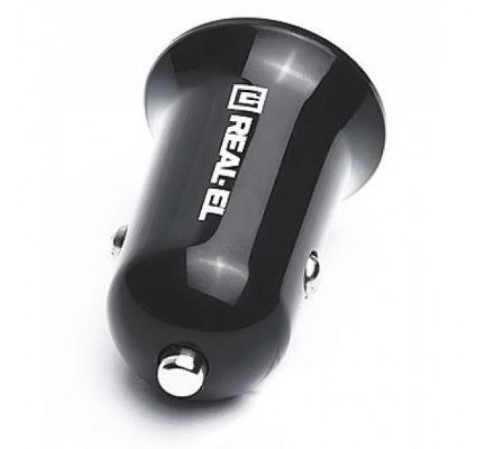 REAL-EL Зарядний пристрій REAL-EL CA-12 black (EL123160008)