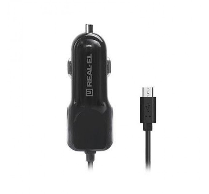 REAL-EL Зарядний пристрій REAL-EL CA-15 black (EL123160009)