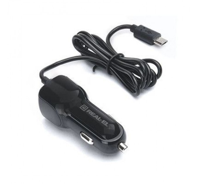 REAL-EL Зарядний пристрій REAL-EL CA-15 black (EL123160009)