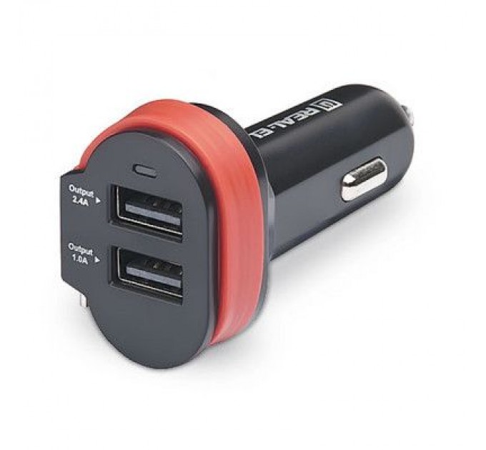 REAL-EL Зарядний пристрій REAL-EL CA-35 black (EL123160012)