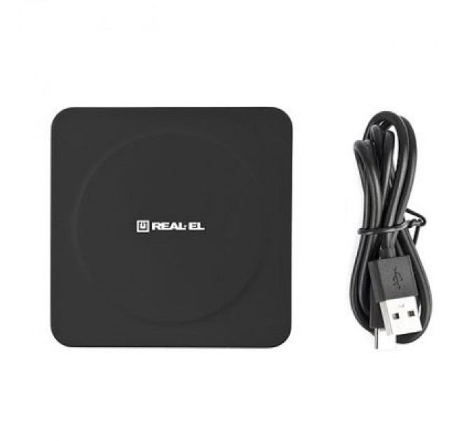 REAL-EL Зарядний пристрій REAL-EL WL-710 black (EL123160018)