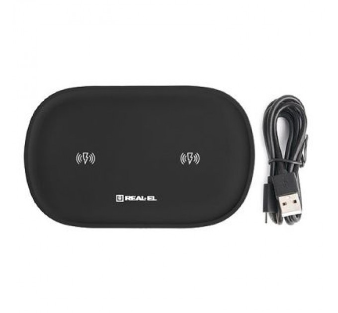 REAL-EL Зарядний пристрій REAL-EL WL-780 black (EL123160020)