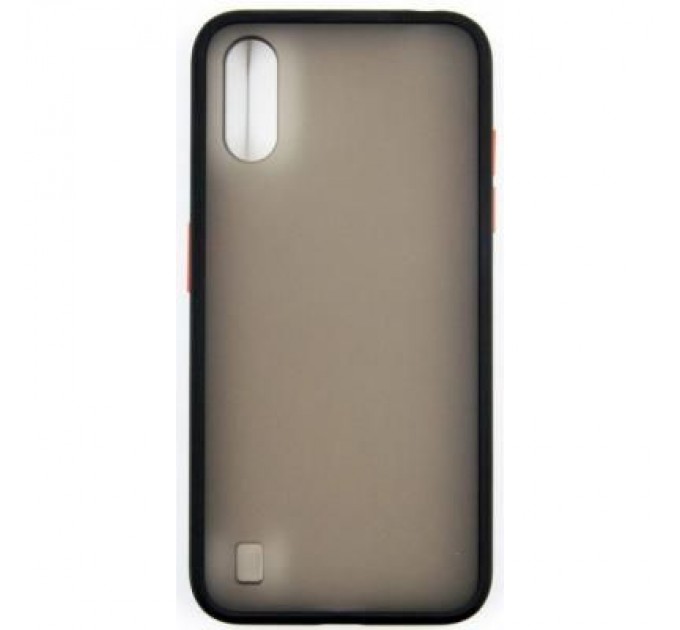 Dengos Чохол до мобільного телефона Dengos Samsung Galaxy A01 (black) (DG-TPU-MATT-32)