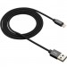 Canyon Дата кабель USB 2.0 AM to Lightning 1.0m MFI Black Canyon (CNS-MFIC3B)