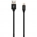 Canyon Дата кабель USB 2.0 AM to Lightning 1.0m MFI Black Canyon (CNS-MFIC3B)
