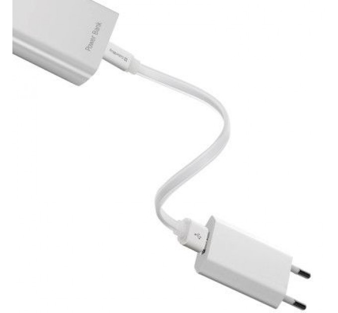ColorWay Дата кабель USB 2.0 AM to Micro 5P 0.25m white ColorWay (CW-CBUM-MUM25W)