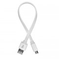 ColorWay Дата кабель USB 2.0 AM to Micro 5P 0.25m white ColorWay (CW-CBUM-MUM25W)