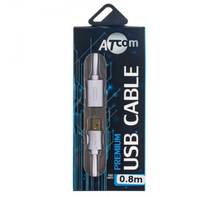 Дата кабель USB 2.0 AM/AF 0.8m Atcom (13424)