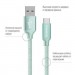 ColorWay Дата кабель USB 2.0 AM to Type-C 2.0m mint ColorWay (CW-CBUC008-MT)