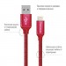 ColorWay Дата кабель USB 2.0 AM to Lightning 2.0m red ColorWay (CW-CBUL007-RD)