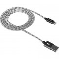 Canyon Дата кабель USB 2.0 AM to Lightning 1.0m Dark gray Canyon (CNE-CFI3DG)