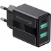Grand-X Зарядний пристрій Grand-X CH-15T 5V 2,4A 2USB Black + cable USB -> Type-C (CH-15T)