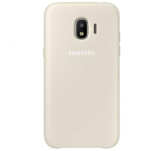 Samsung Чохол до мобільного телефона Samsung J2 (2018)/EF-PJ250CFEGRU - Dual Layer Cover (Gold) (EF-PJ250CFEGRU)