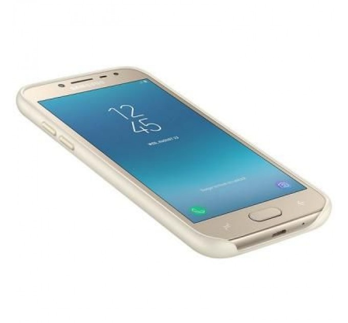 Samsung Чохол до мобільного телефона Samsung J2 (2018)/EF-PJ250CFEGRU - Dual Layer Cover (Gold) (EF-PJ250CFEGRU)