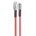 ColorWay Дата кабель USB 2.0 AM to Lightning 1.0m zinc alloy red ColorWay (CW-CBUL010-RD)
