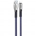 ColorWay Дата кабель USB 2.0 AM to Lightning 1.0m zinc alloy blue ColorWay (CW-CBUL010-BL)