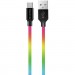 ColorWay Дата кабель USB 2.0 AM to Type-C 1.0m multicolor ColorWay (CW-CBUC018-MC)