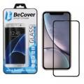 BeCover Скло захисне BeCover Apple iPhone XR Black (702621)
