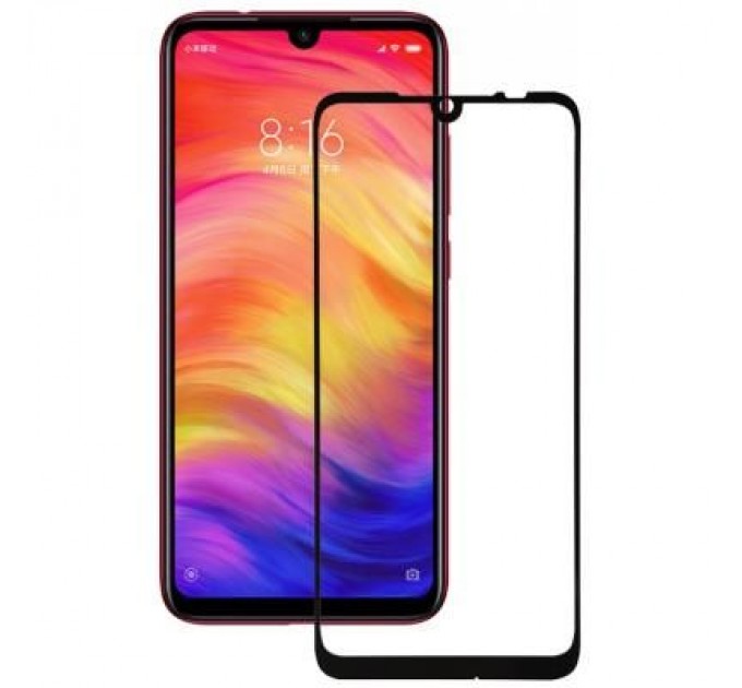 BeCover Скло захисне BeCover Xiaomi Redmi Note 7 Black (703189)