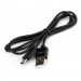 Vinga Дата кабель USB 2.0 AM to Type-C 1.0m 3A 18W PVC black Vinga (VCPUSBTC3ABK)