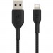 Belkin Дата кабель USB 2.0 AM to Lightning 1.0m black Belkin (CAA002BT1MBK)