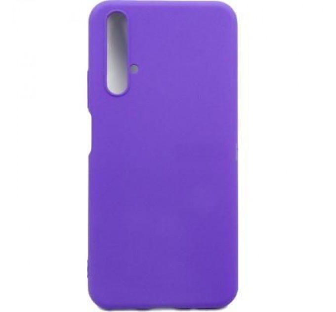 Dengos Чохол до мобільного телефона Dengos Carbon Huawei Nova 5T, violet (DG-TPU-CRBN-30) (DG-TPU-CRBN-30)