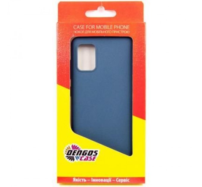 Dengos Чохол до мобільного телефона Dengos Carbon Samsung Galaxy A31, blue (DG-TPU-CRBN-64) (DG-TPU-CRBN-64)
