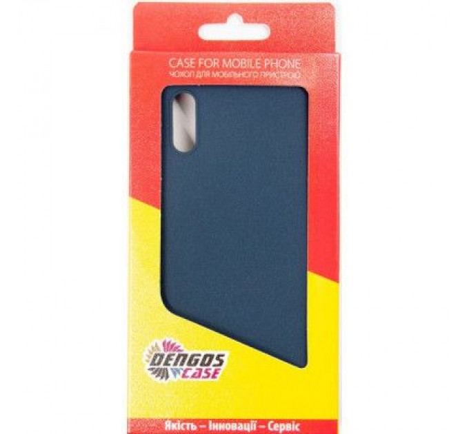 Dengos Чохол до мобільного телефона Dengos Carbon Xiaomi Redmi 9A, blue (DG-TPU-CRBN-87) (DG-TPU-CRBN-87)