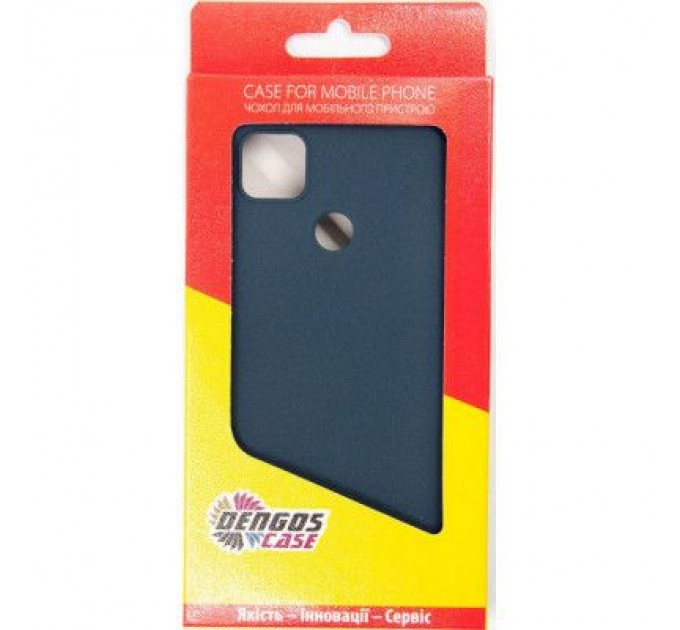 Dengos Чохол до мобільного телефона Dengos Carbon Xiaomi Redmi 9C, blue (DG-TPU-CRBN-89) (DG-TPU-CRBN-89)