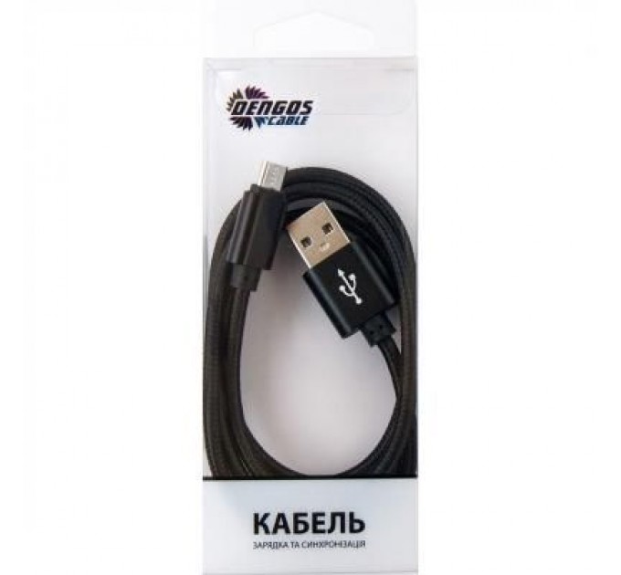 Дата кабель NTK-M-MT-BLACK Dengos