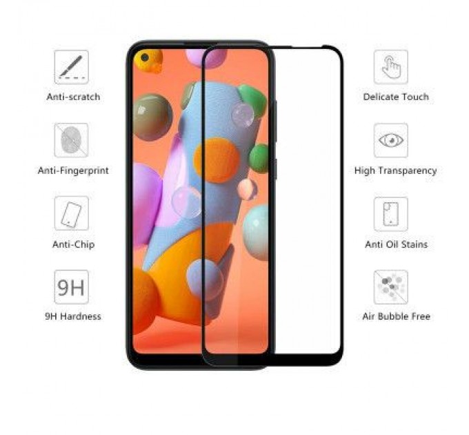 Drobak Скло захисне Drobak Samsung A11 (Black) (121276) (121276)