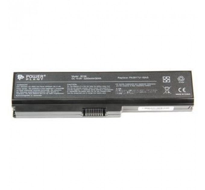 Акумулятор до ноутбука TOSHIBA Satellite L750 (PA3817U-1BAS) 10.8V 5200mAh PowerPlant (NB510092)