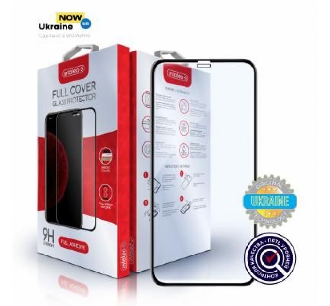 Intaleo Скло захисне Intaleo Full Glue Apple iPhone X/XS (1283126497490)
