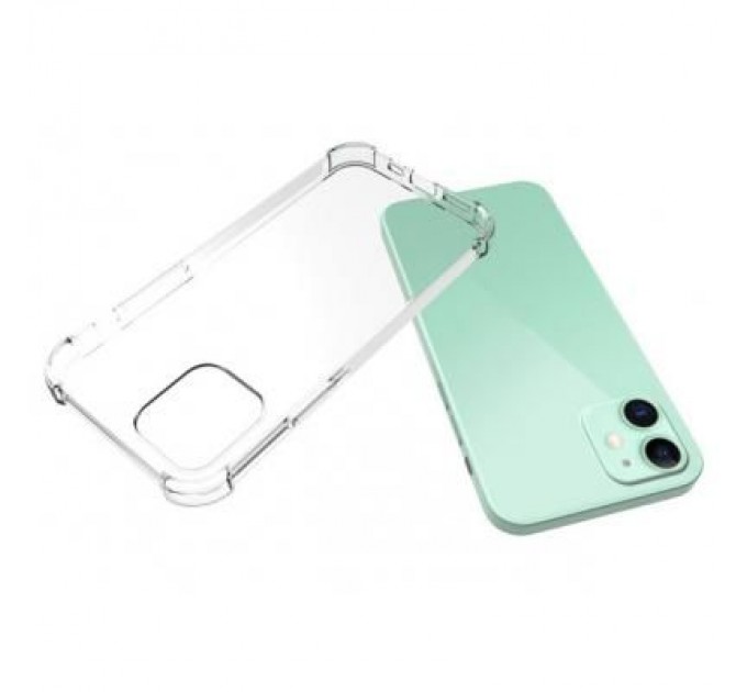 Чохол до мобільного телефона BeCover Anti-Shock Apple iPhone 12 Clear (705435)