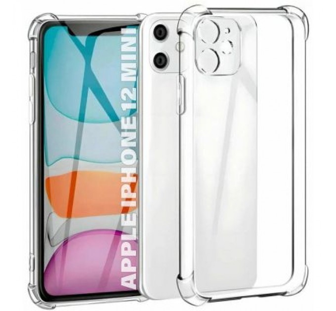 BeCover Чохол до мобільного телефона BeCover Anti-Shock Apple iPhone 12 Mini Clear (705438)