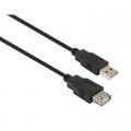 Vinga Дата кабель USB 2.0 AM/AF 3.0m Vinga (VCPUSBAMAF3BK)
