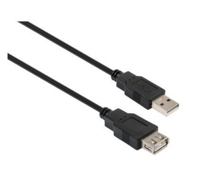 Vinga Дата кабель USB 2.0 AM/AF 3.0m Vinga (VCPUSBAMAF3BK)