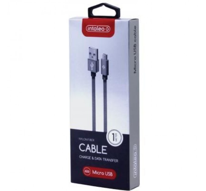 Intaleo Дата кабель USB 2.0 AM to Micro 5P 1.0m CBGNYM1 grey Intaleo (1283126477676)