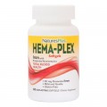Natures Plus Мінерали Natures Plus Комплекс з залізом Hema-Plex, Iron, Nature's Plus, 60 Мягких (NAP-37691)