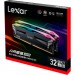 Lexar Модуль пам'яті для комп'ютера DDR5 32GB (2x16GB) 6000 MHz Ares RGB Black Lexar (LD5BU016G-R6000GDLA)