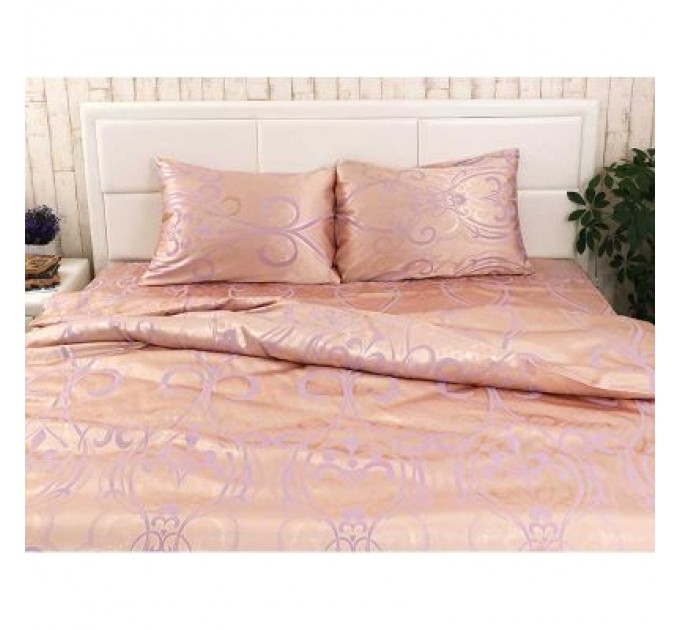 Руно Постільна білизна Руно Сатин Бежевий полуторний (1.137АЖ_БежевийА)