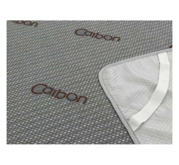 Руно Наматрацник Руно Водонепроникний на гумці Carbon 160х200 см (827Carbon)
